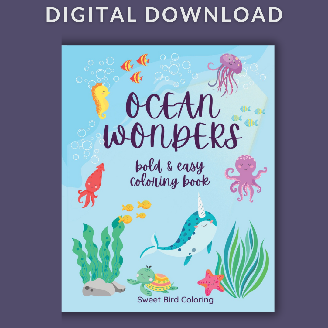 Ocean Wonders - Bold & Easy