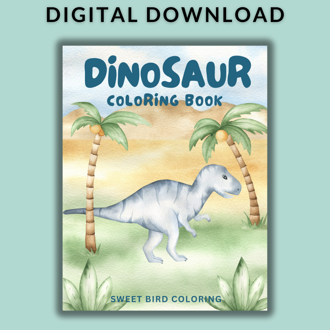 Dinosaur Coloring Book